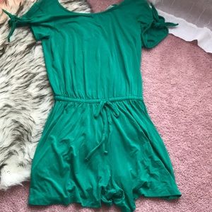 Old Navy blue/green romper NWOT